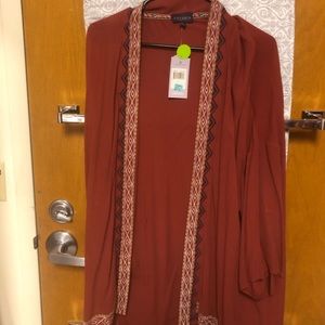 Short sleeve cardigan